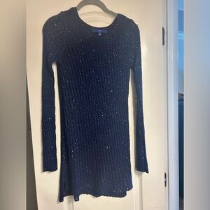 Apt 9 XS Blue Glittery Sweater